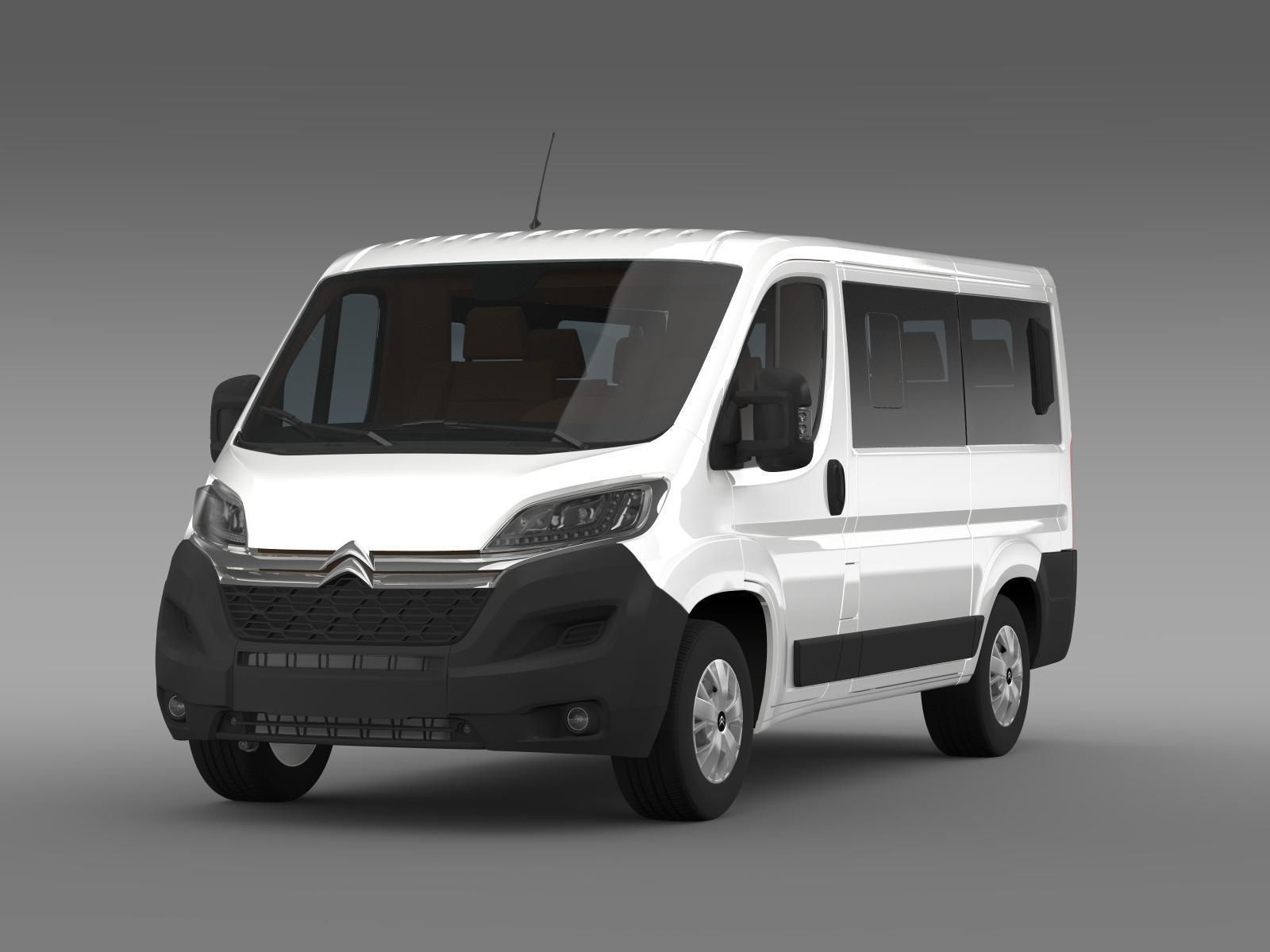 Citroen Jumper Combi L1H1 2017 3D model_5