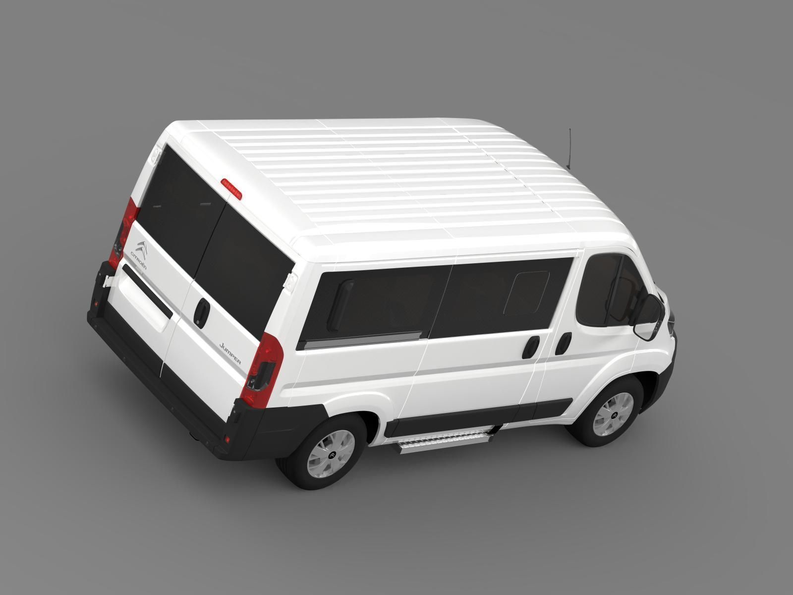 Citroen Jumper Combi L1H1 2017 3D model_9