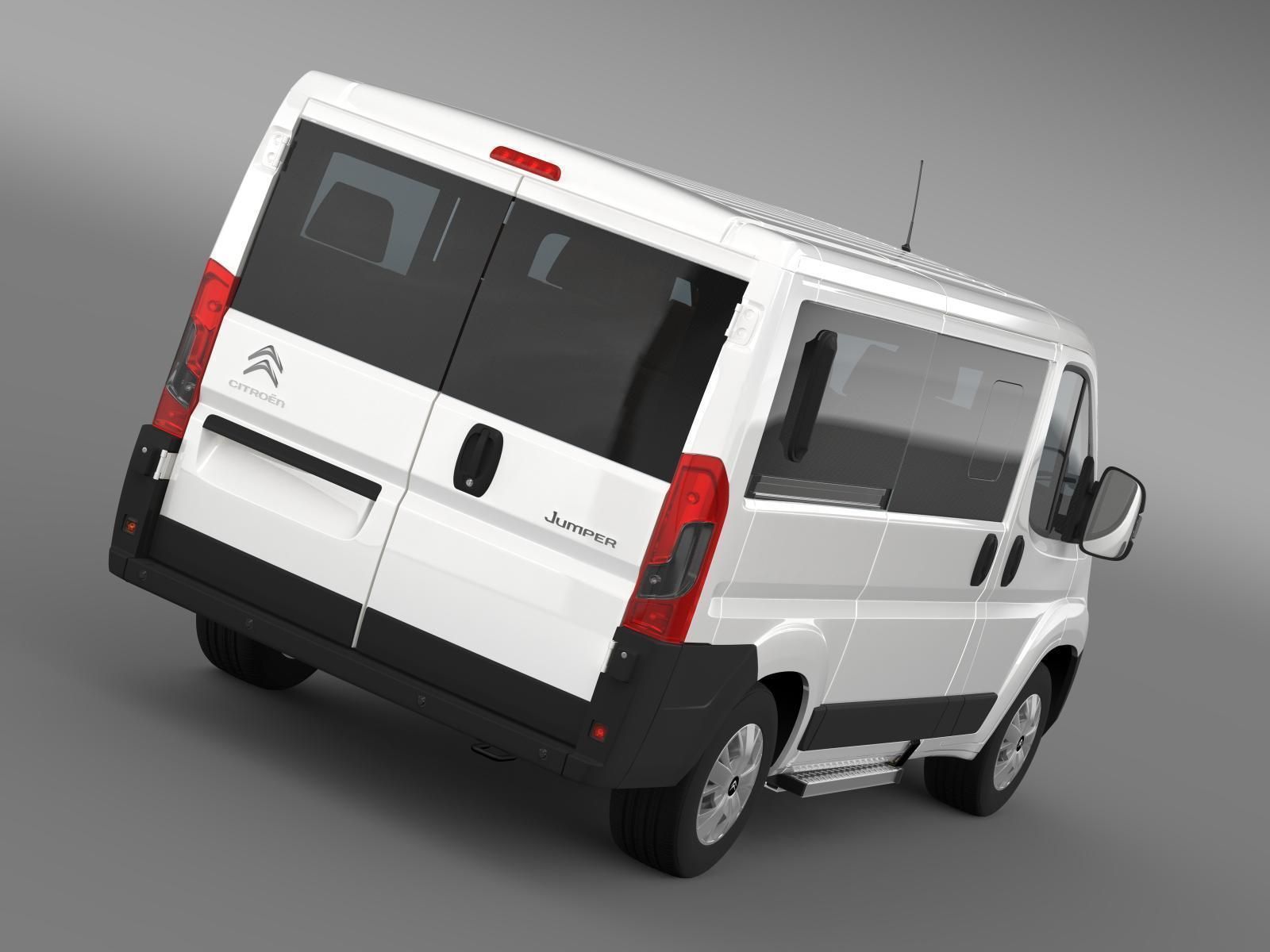Citroen Jumper Combi L1H1 2017 3D model_1