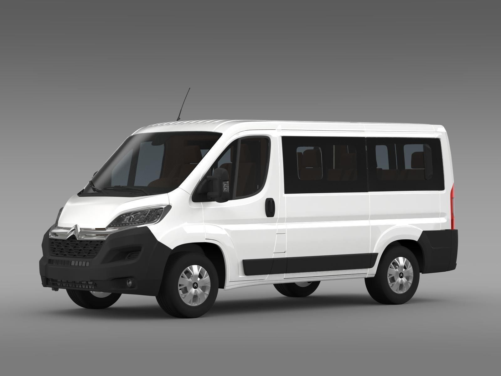Citroen Jumper Combi L1H1 2017 3D model_3