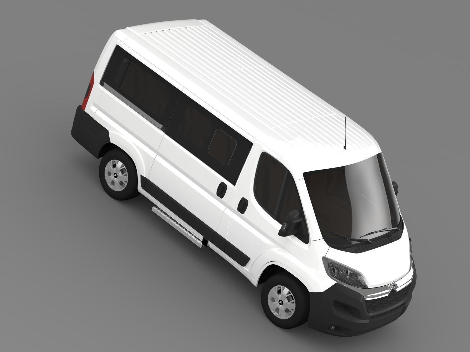 Citroen Jumper Combi L1H1 2017 3D model_11