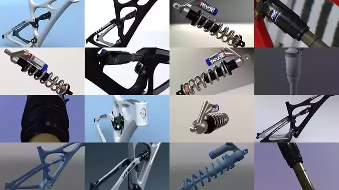 Bicycle Parts Collection 