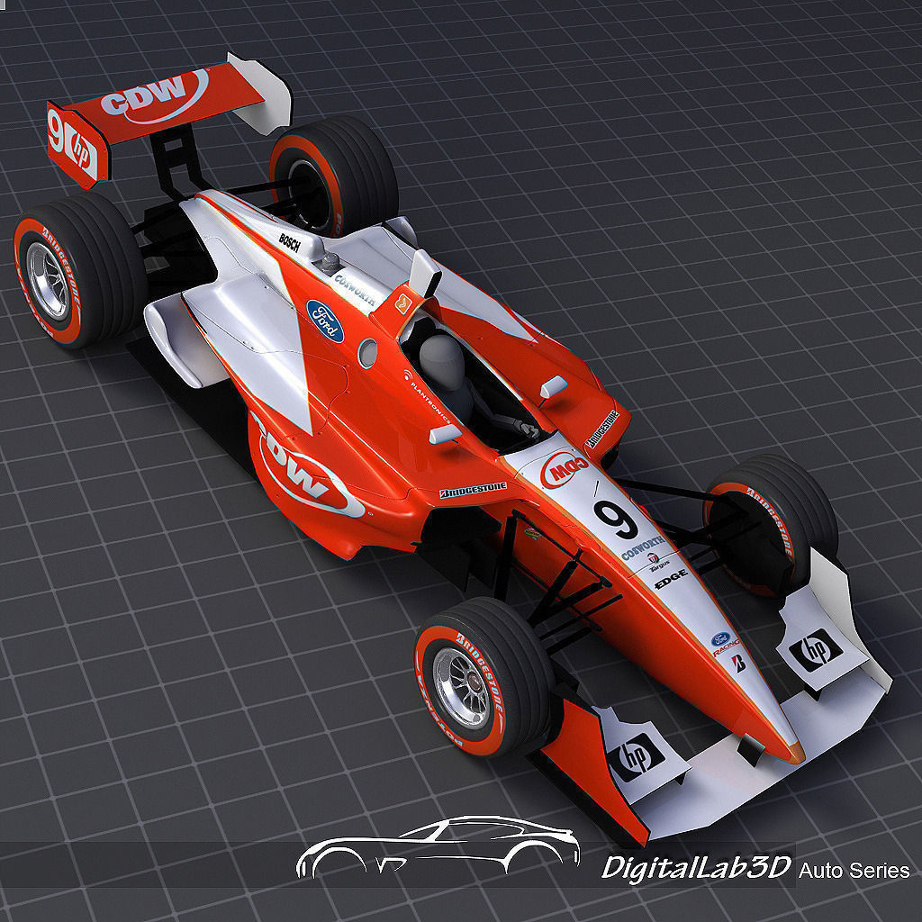 Champ Cars 3D Model Collection_3
