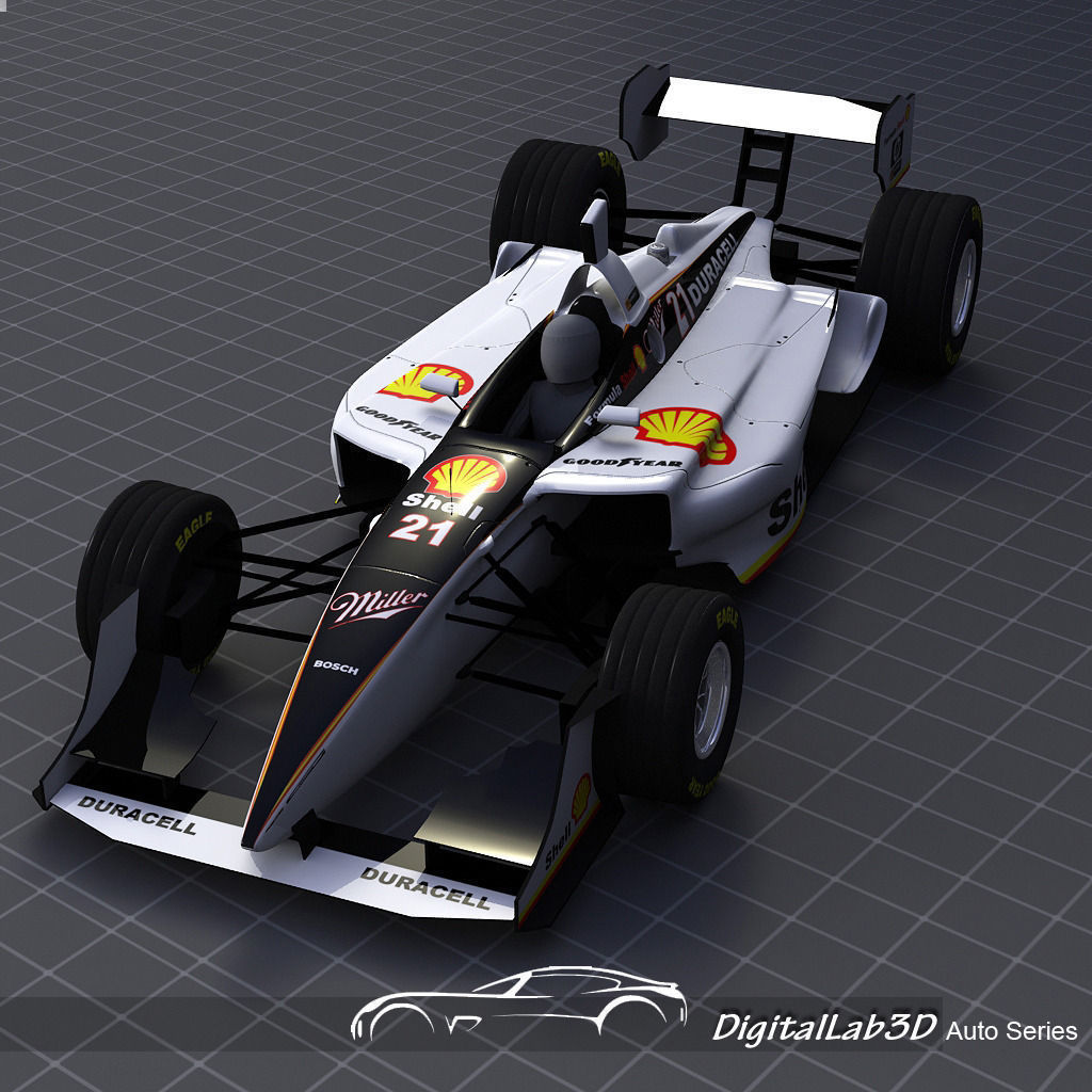 Champ Cars 3D Model Collection_1