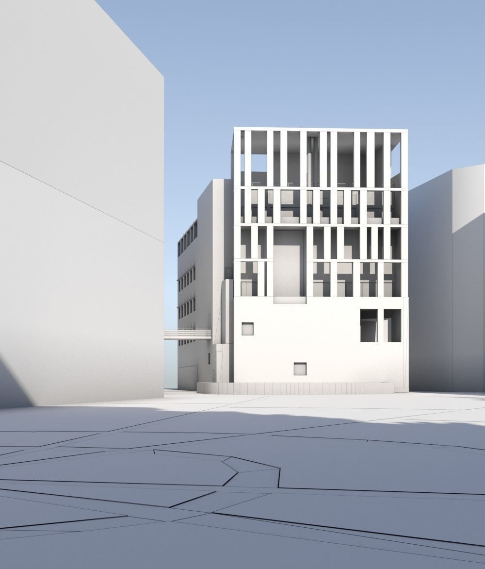 Edificio Moneo Ayuntamiento de Murcia 3D model_1