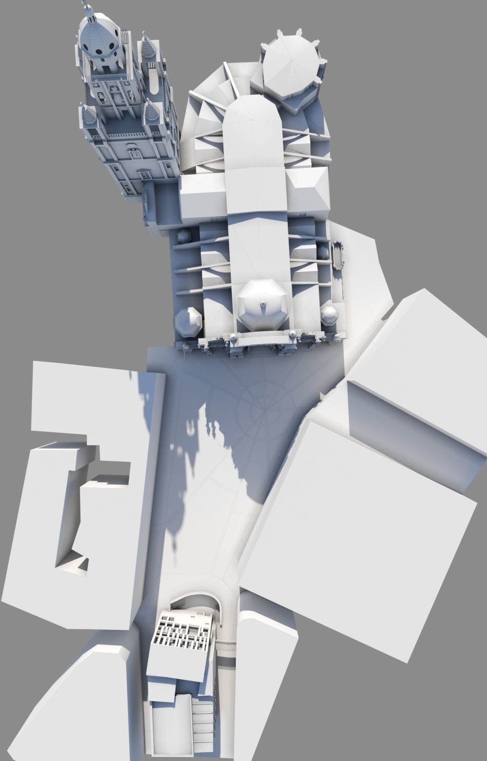 Edificio Moneo Ayuntamiento de Murcia 3D model_6