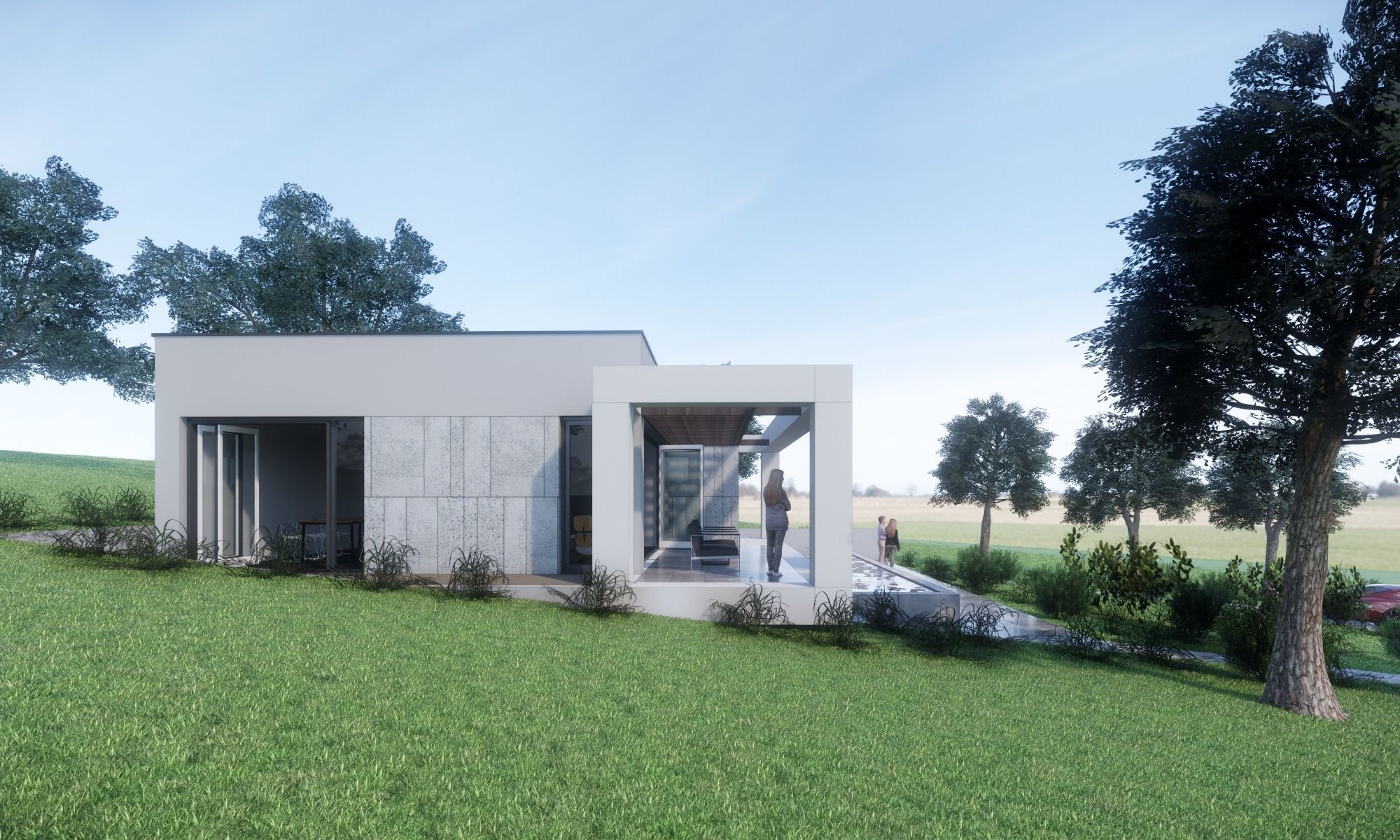 Contemporary Villa 3D model_10