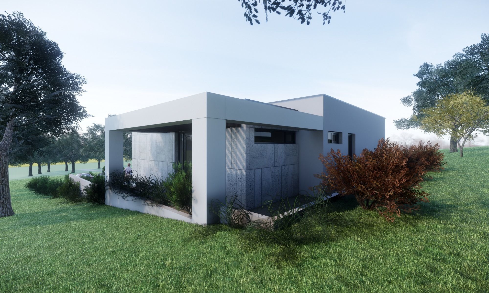 Contemporary Villa 3D model_8