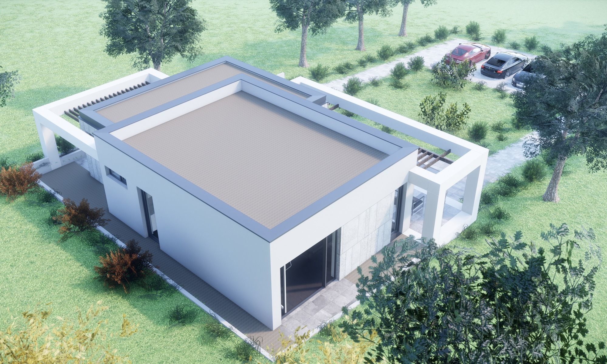 Contemporary Villa 3D model_15