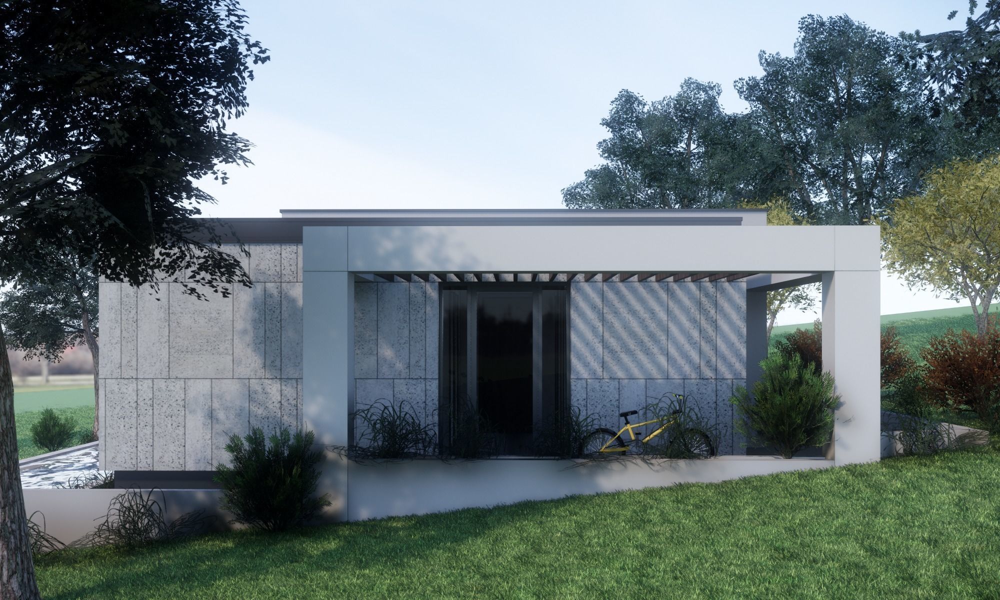 Contemporary Villa 3D model_13