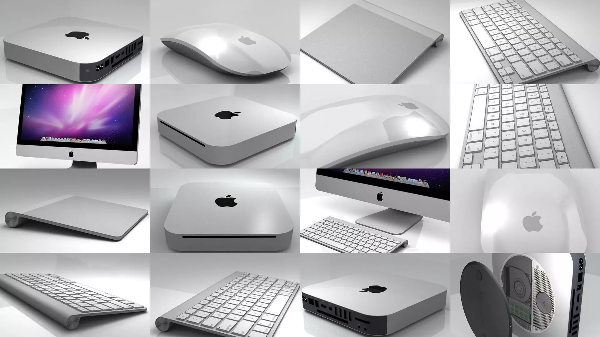 Computer System 3D Model Collection_0