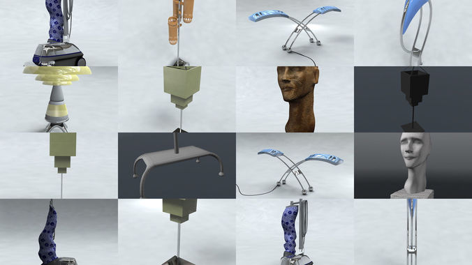 House Furnitures and Appliances 3D Model Collection