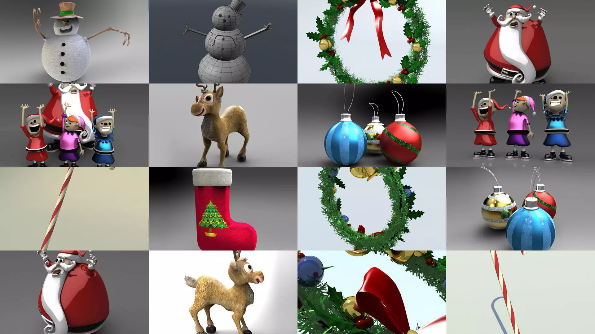 Christmas Collection wreath with bow _0