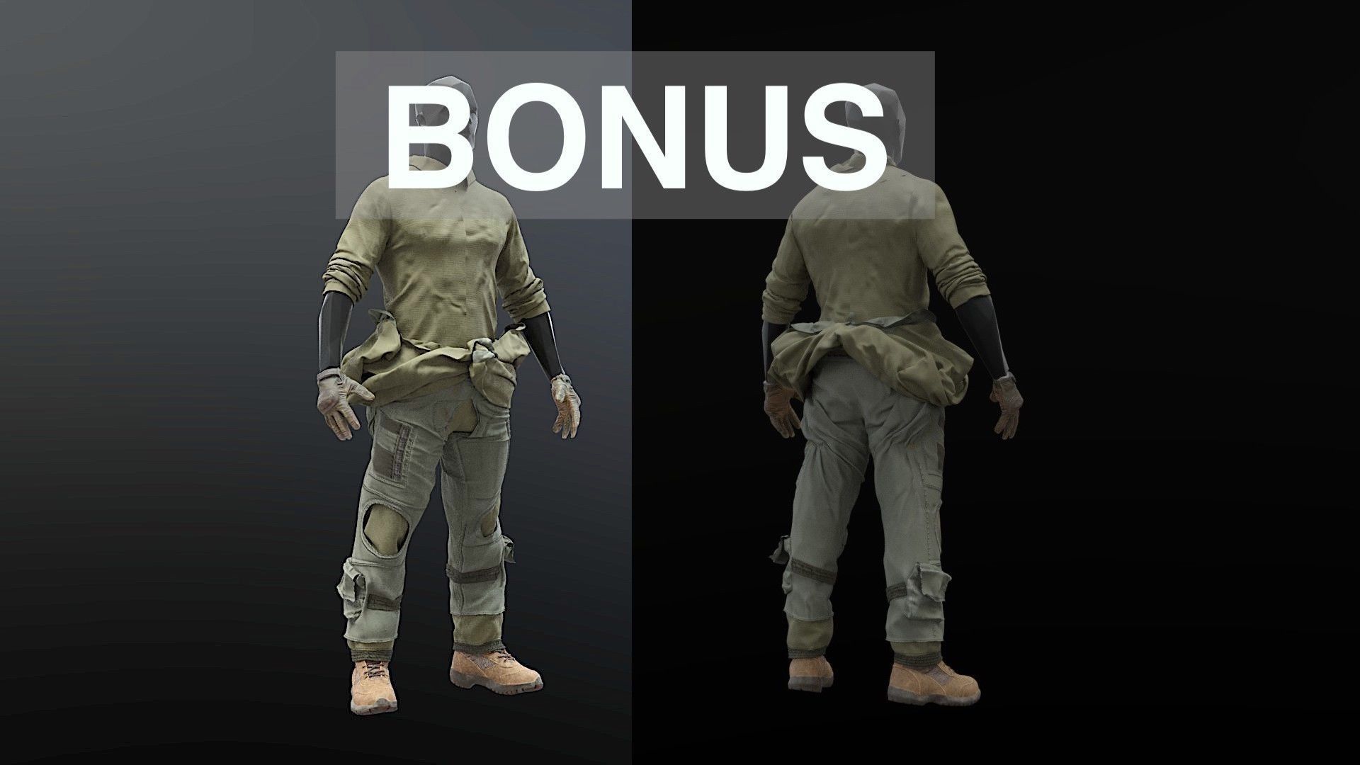 FLIGHT SUIT F35 Pilot 3D model_3