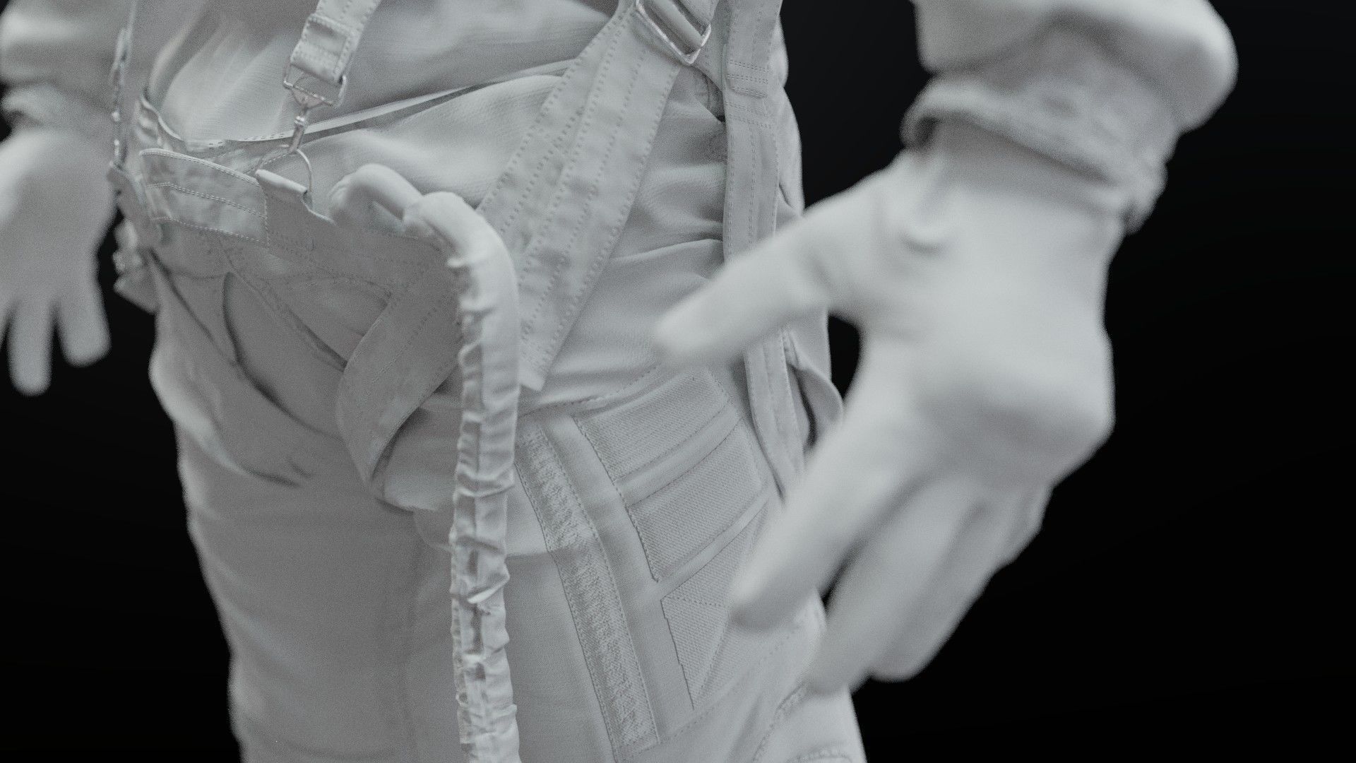 FLIGHT SUIT F35 Pilot 3D model_15