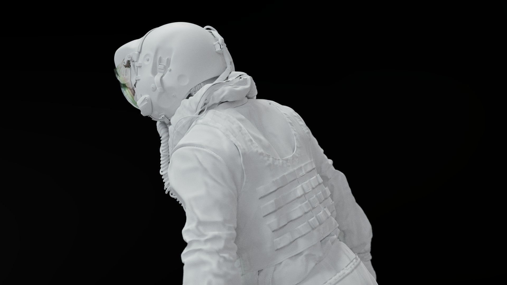 FLIGHT SUIT F35 Pilot 3D model_7