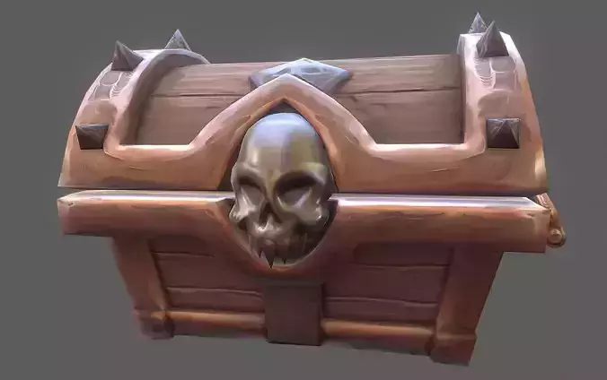 Chest Pirate Skull