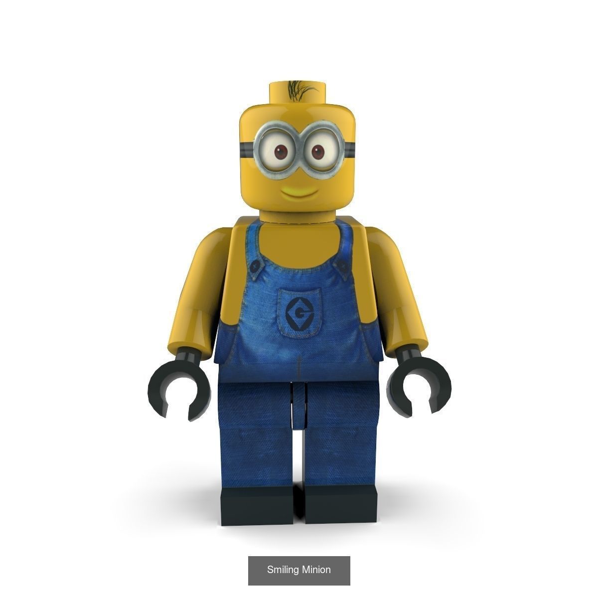 Brick  Minifigures - Minions 3D Model Collection_2