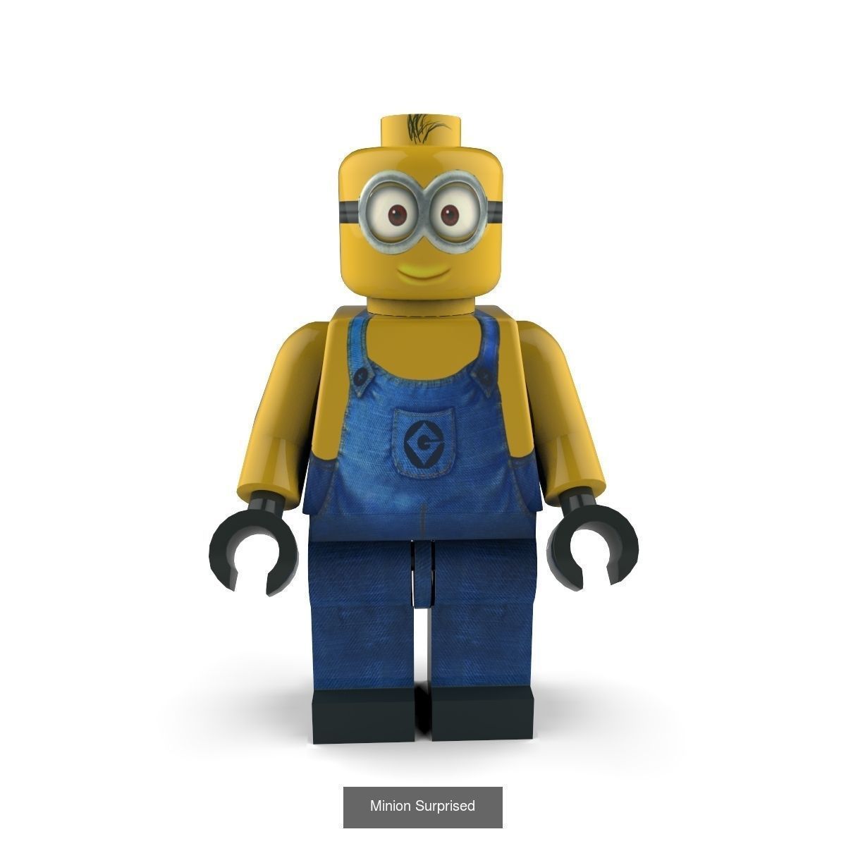 Brick  Minifigures - Minions 3D Model Collection_6