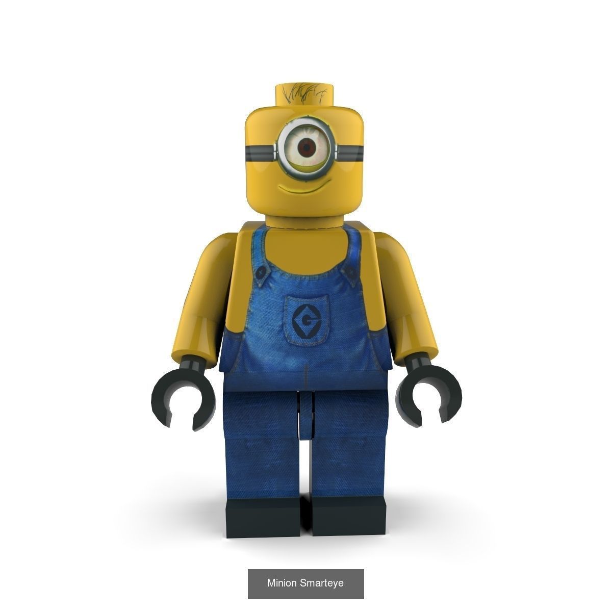 Brick  Minifigures - Minions 3D Model Collection_5