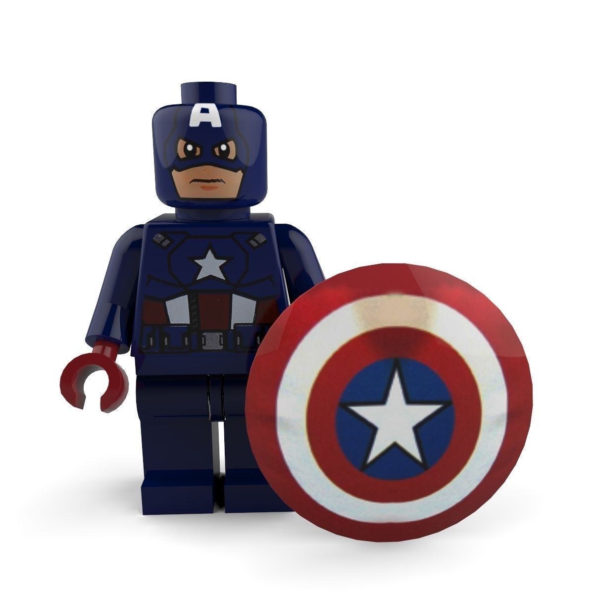 Movie Character Brick Minifigures - Marvel 3D Model Collection_1