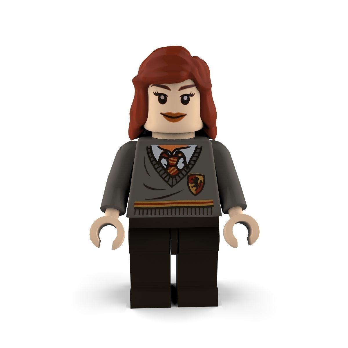 Movie Characters Brick Minifigures 4 3D Model Collection_1