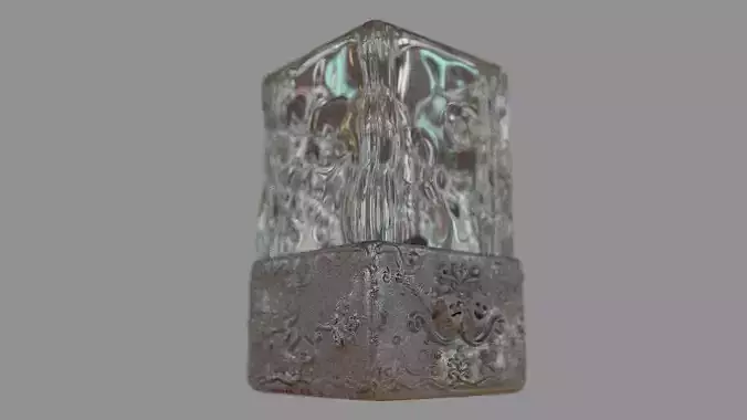 Shot Glass highpoly 3D model