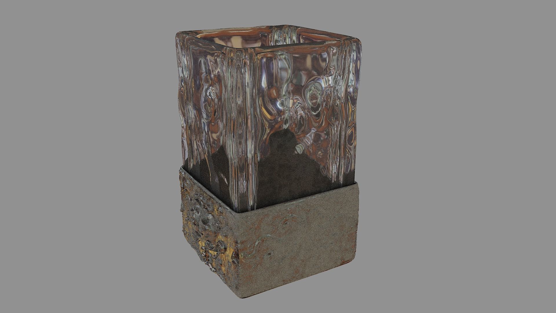 Shot Glass highpoly 3D model_2