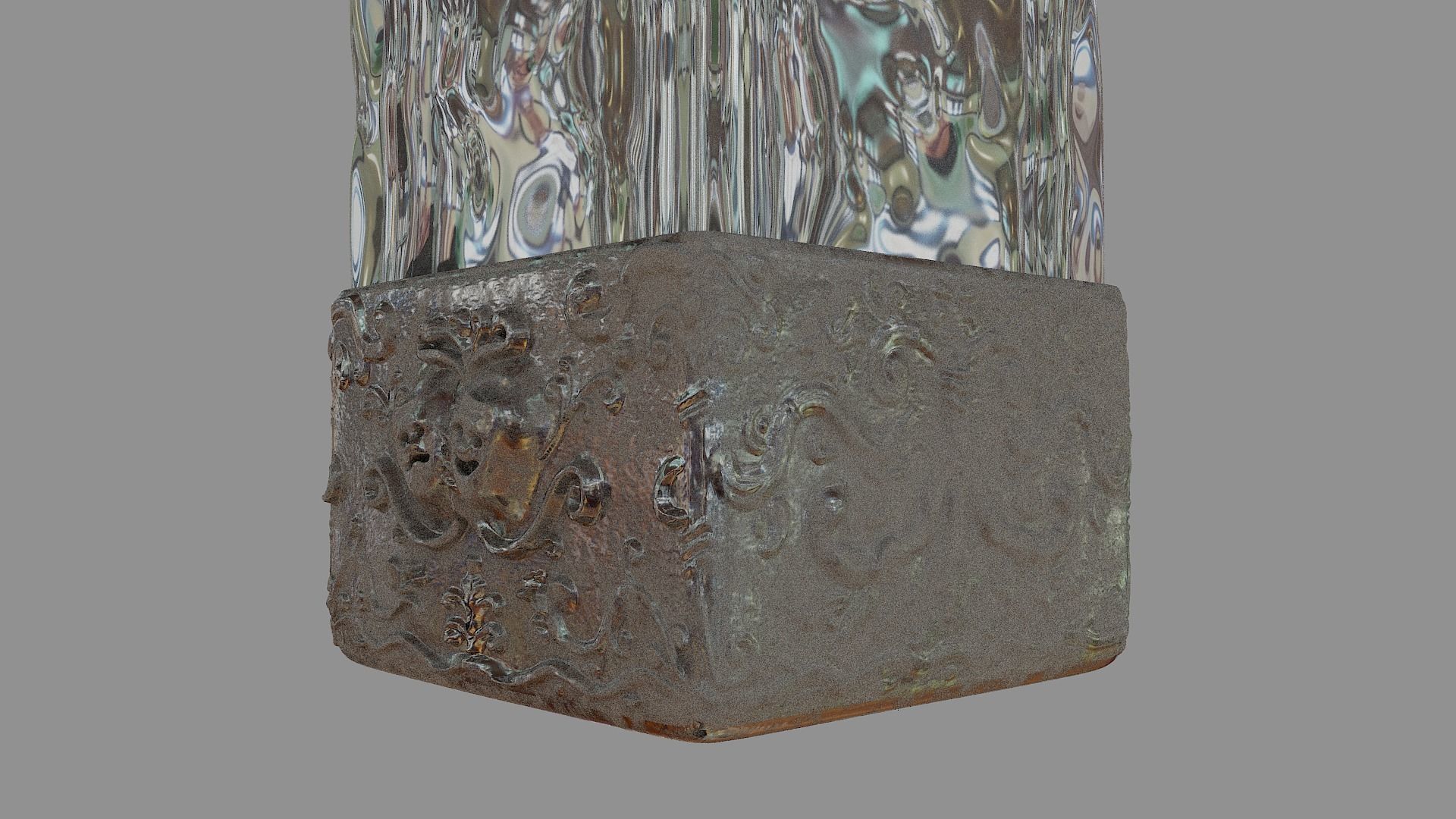 Shot Glass highpoly 3D model_4