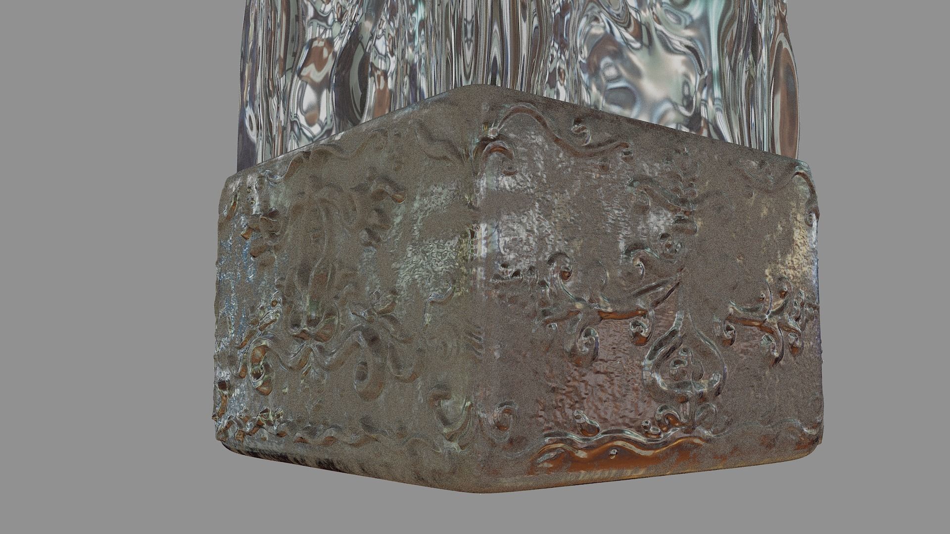 Shot Glass highpoly 3D model_5