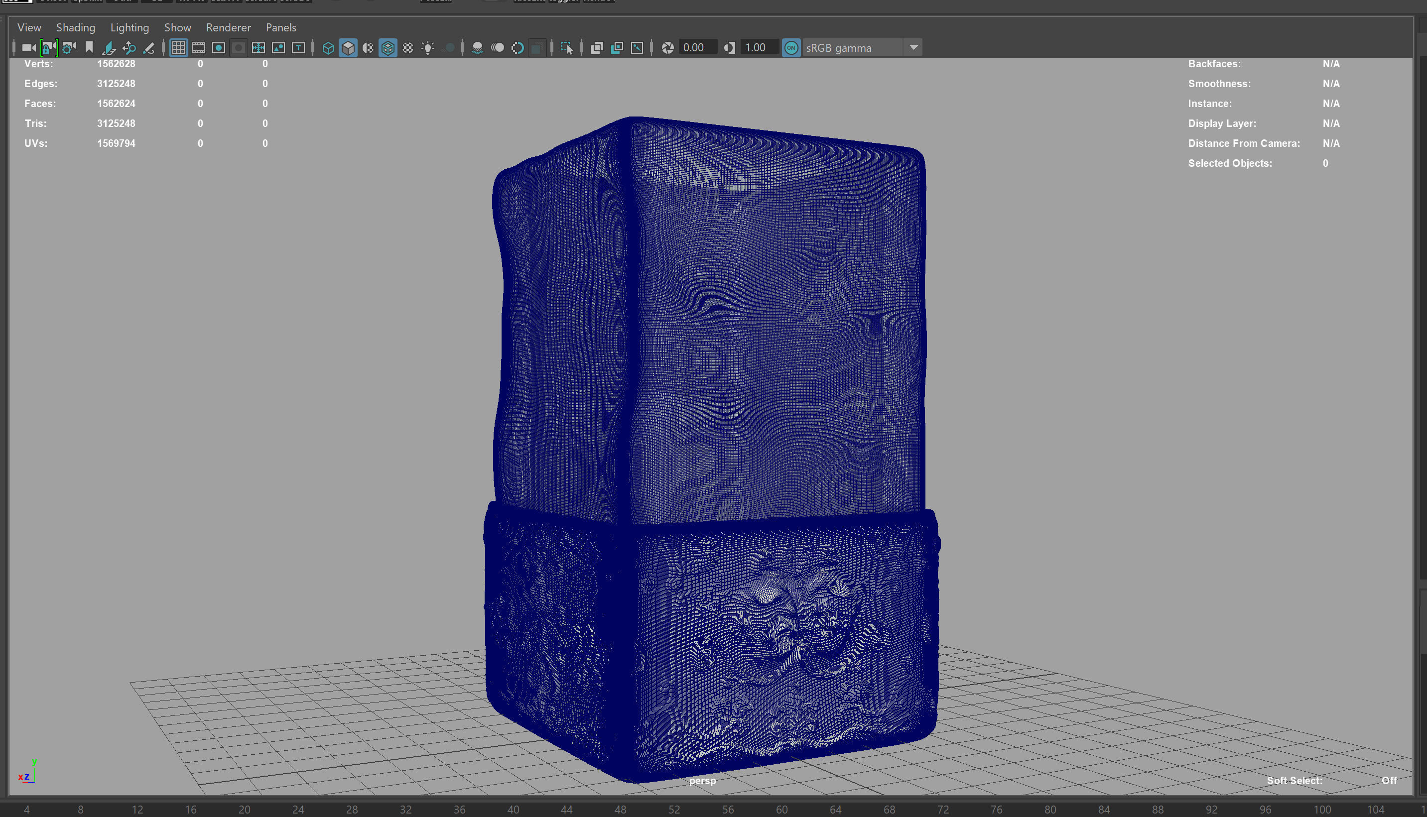Shot Glass highpoly 3D model_6