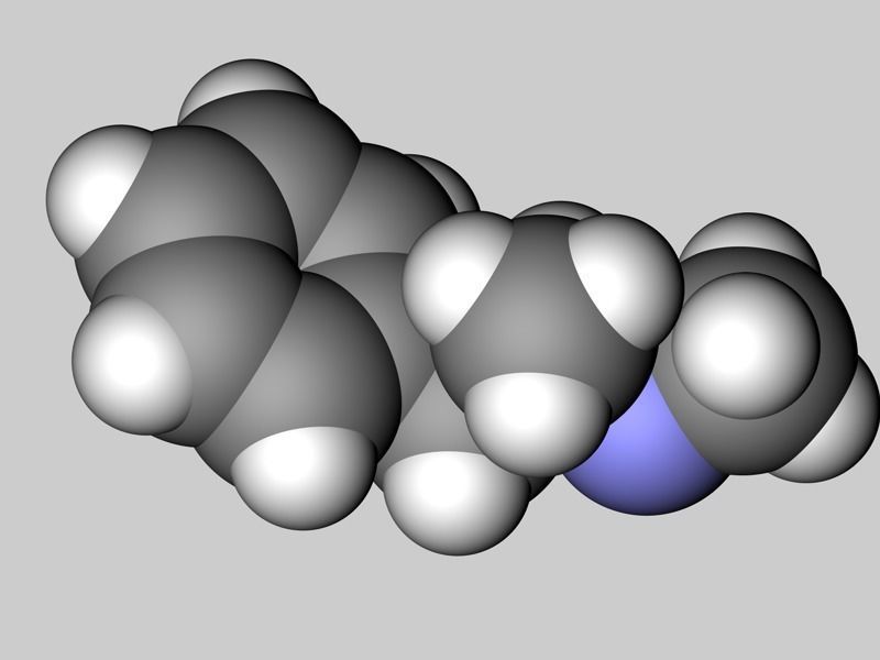 Methamphetamine isomers 3D model_8