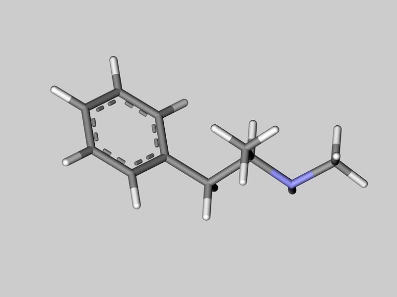 Methamphetamine isomers 3D model_6