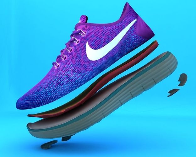 Nike Free Distance 3D model