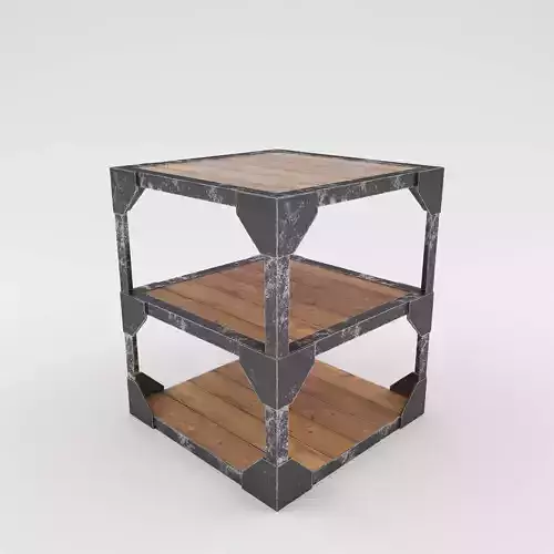 Rust Steel Table