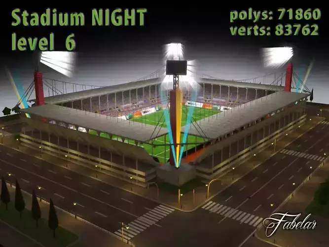 Stadium Level 6 Night