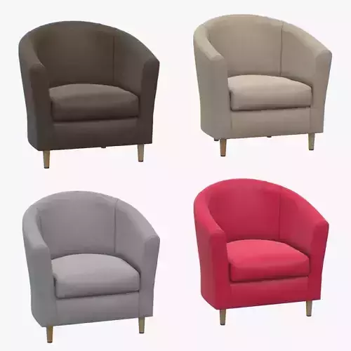 Tub Armchair Fabric V2
