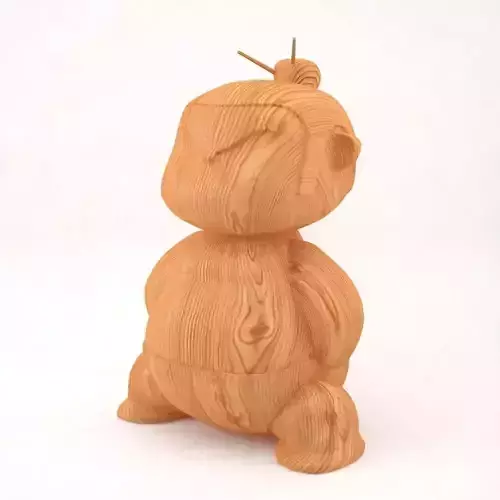 Figure sumo fighter 3D model