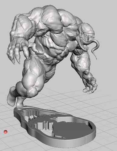 Venom 3D print model