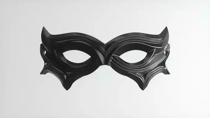Carnival Mask 02 3D print model