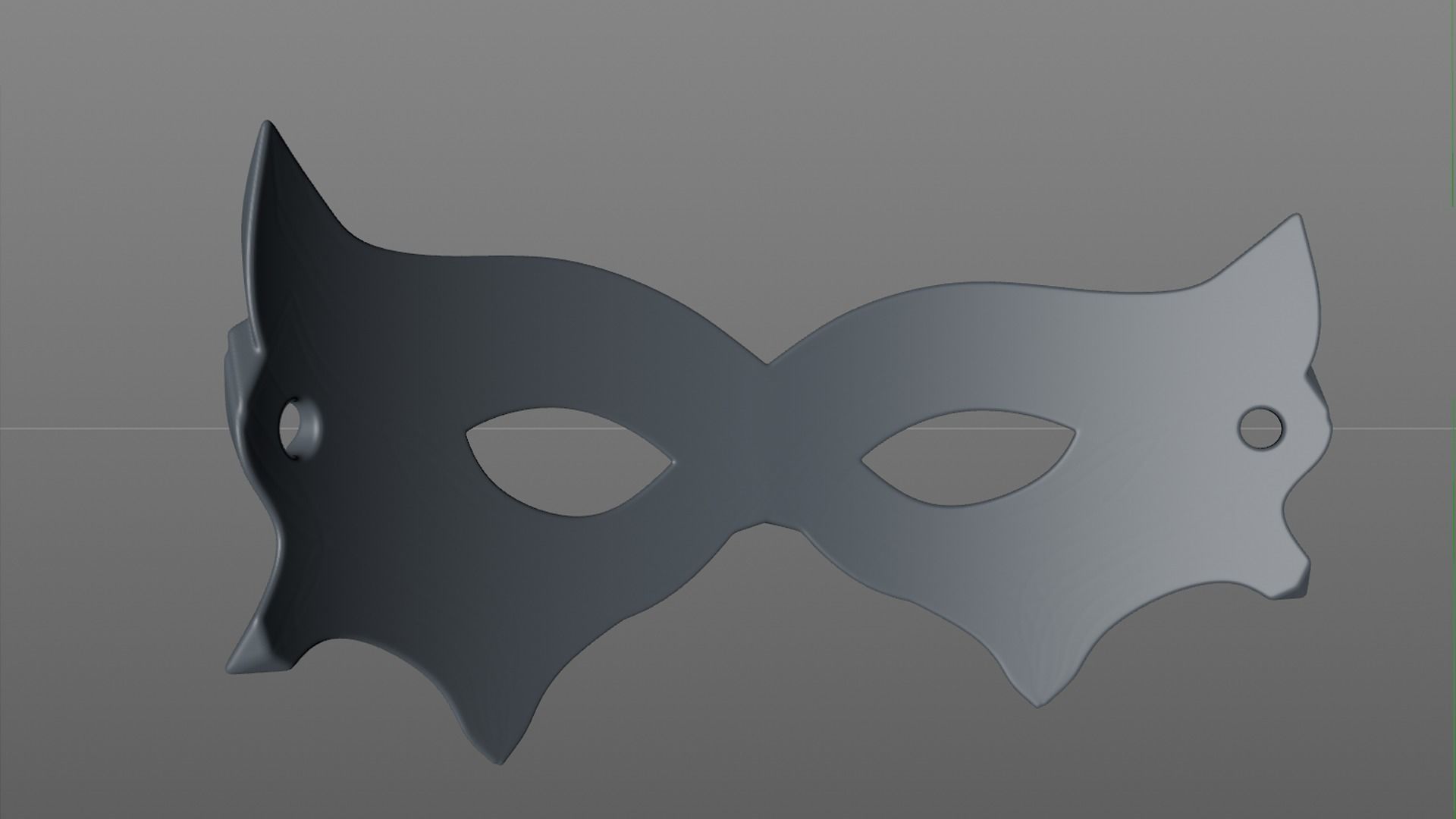 Carnival Mask 02 3D print model_6