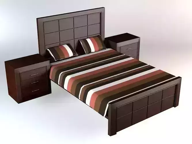 Wood Bed