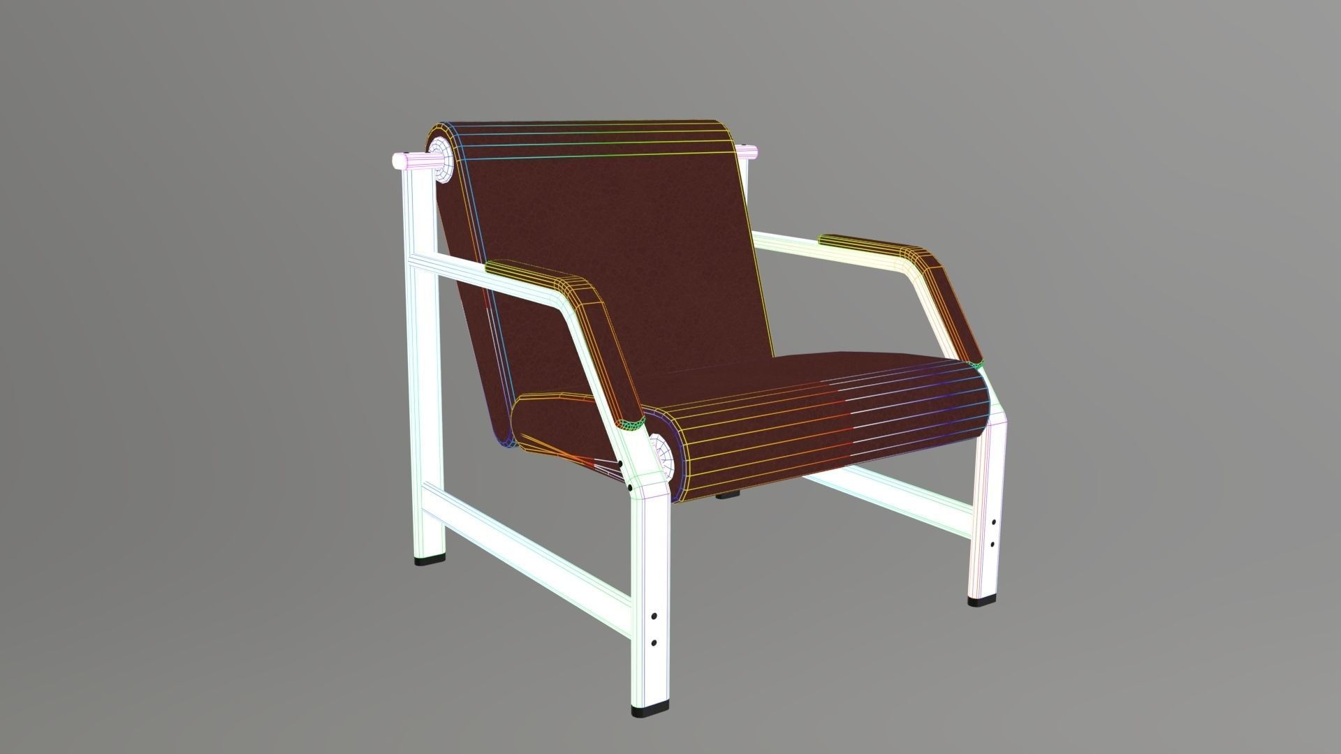 Sofa Chair 3D model_6