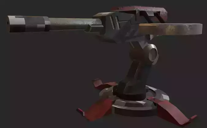 turret machine gun