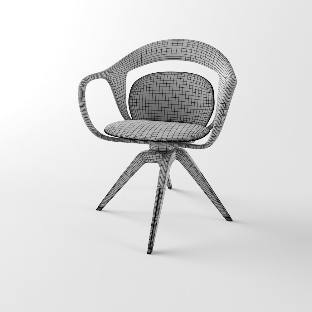Giorgetti Norah Chair 3D model_4