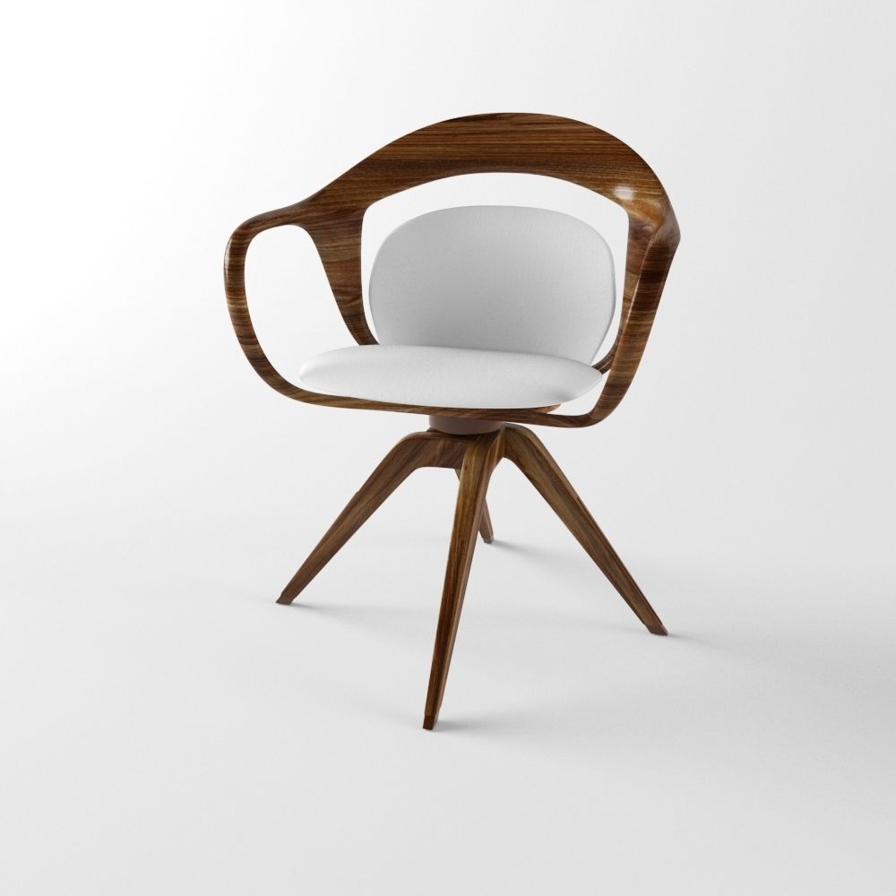 Giorgetti Norah Chair 3D model_2