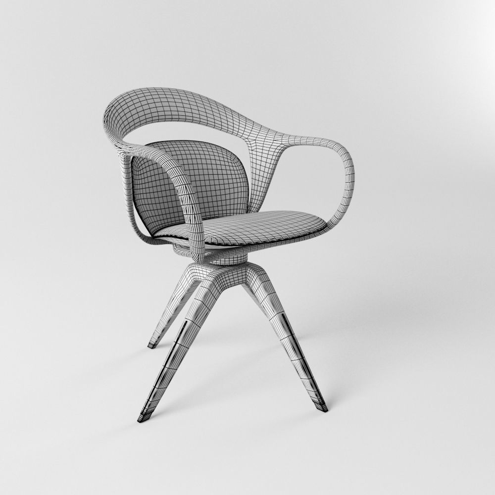 Giorgetti Norah Chair 3D model_5