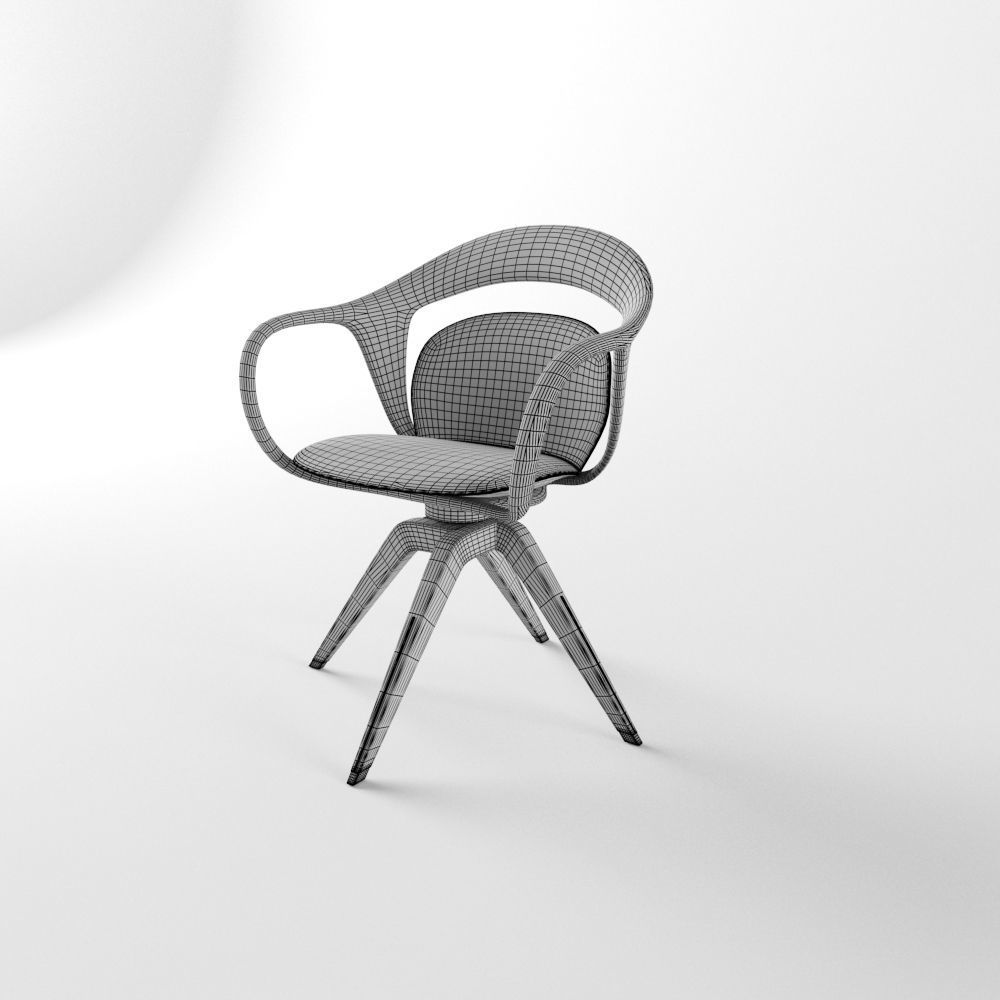 Giorgetti Norah Chair 3D model_3