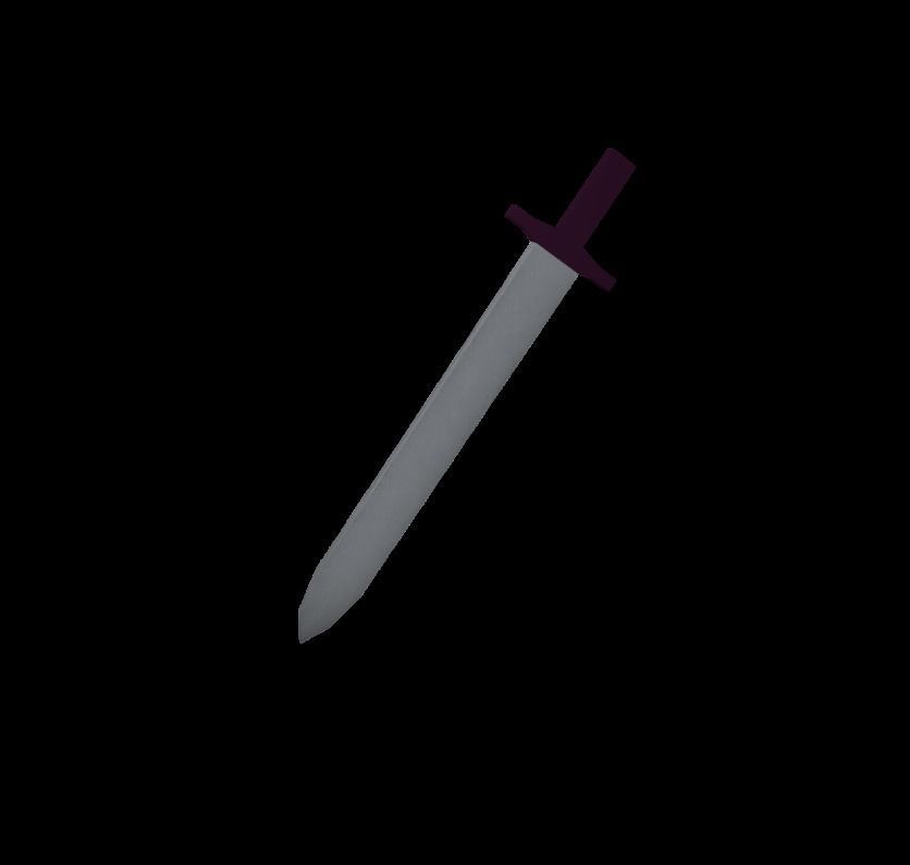 Origami ninja RIGGED  Low-poly 3D model_35