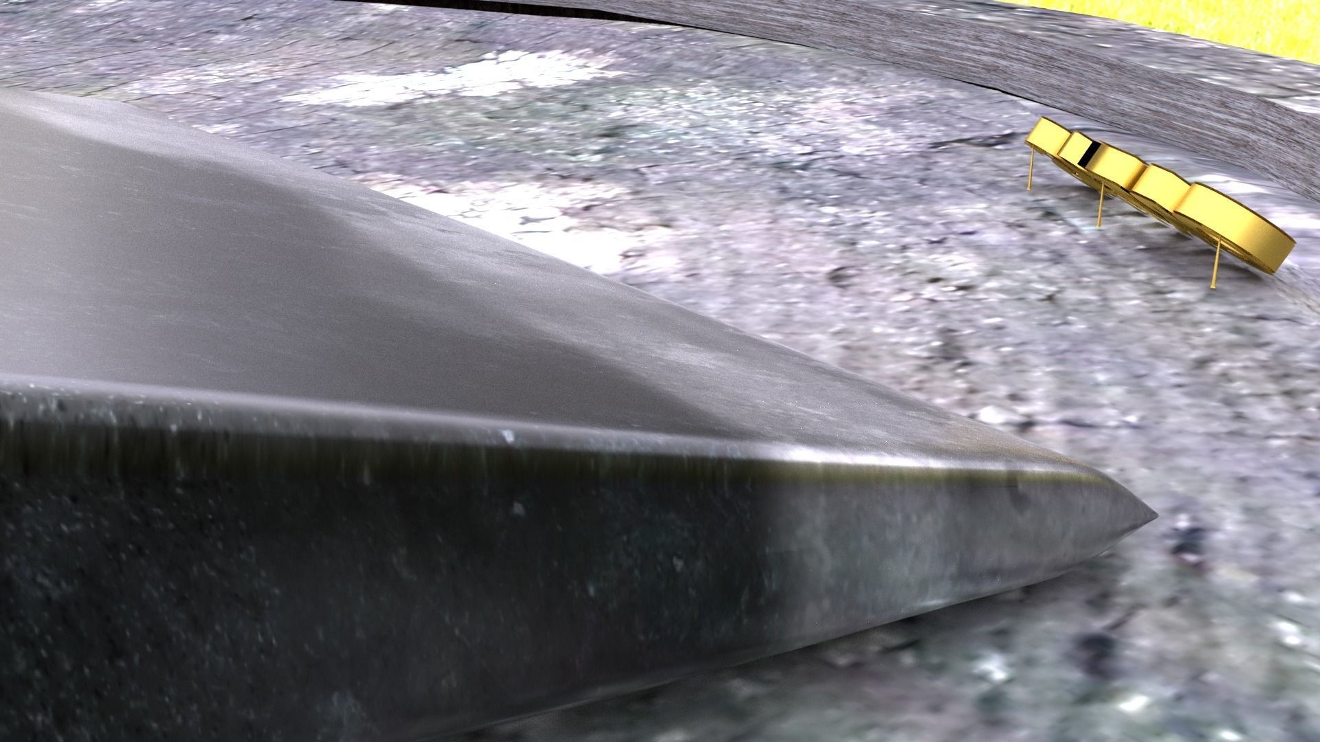 ORTAS AXE NO 1 WOOD AND STEEL SHARP EDGED HANDY AXE 3D model_2